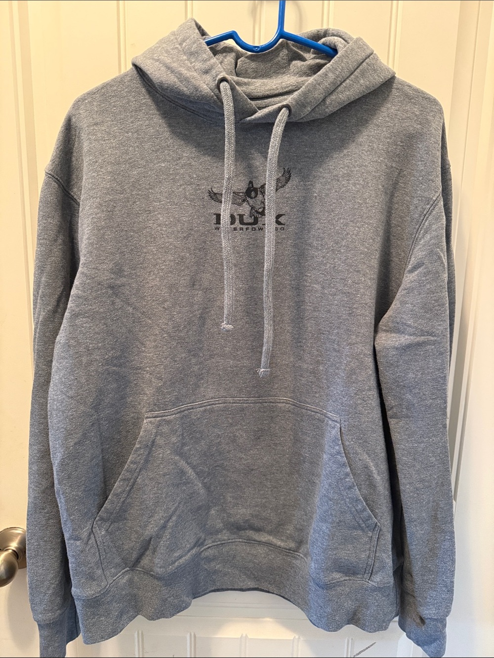 Gray Dux Waterfowl Hoodie